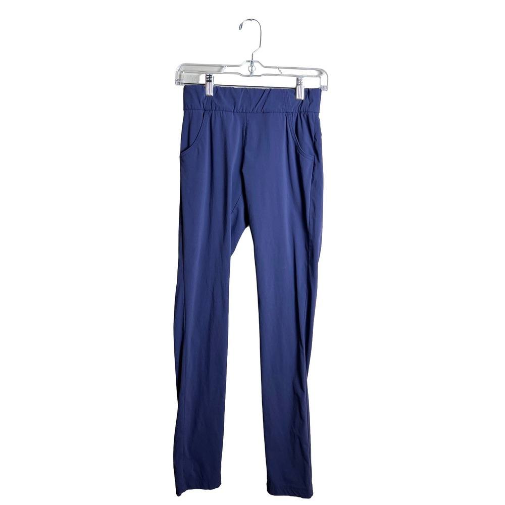 Columbia Omni-Shield‎ Hiking Pants Women's XS Navy Blue Elastic Waist